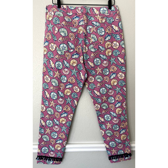Simply‎ Southern Pink Seashell Pants Size XL NWT - Picture 2 of 6